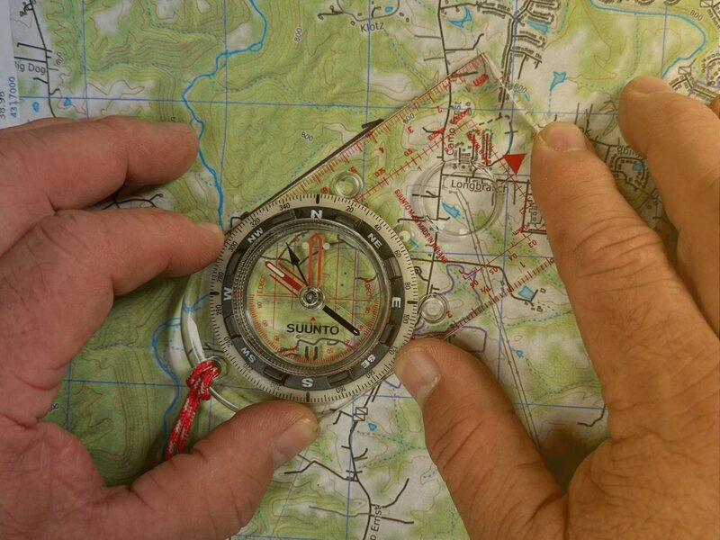 map and compass